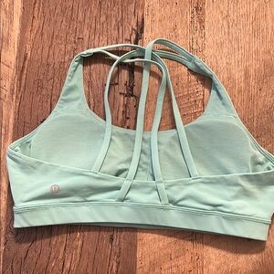 lululemon athletica Aqua Strappy Sports Bra